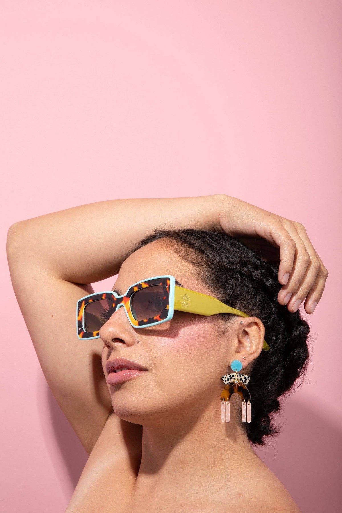 Deco Sunglasses Chartreuse