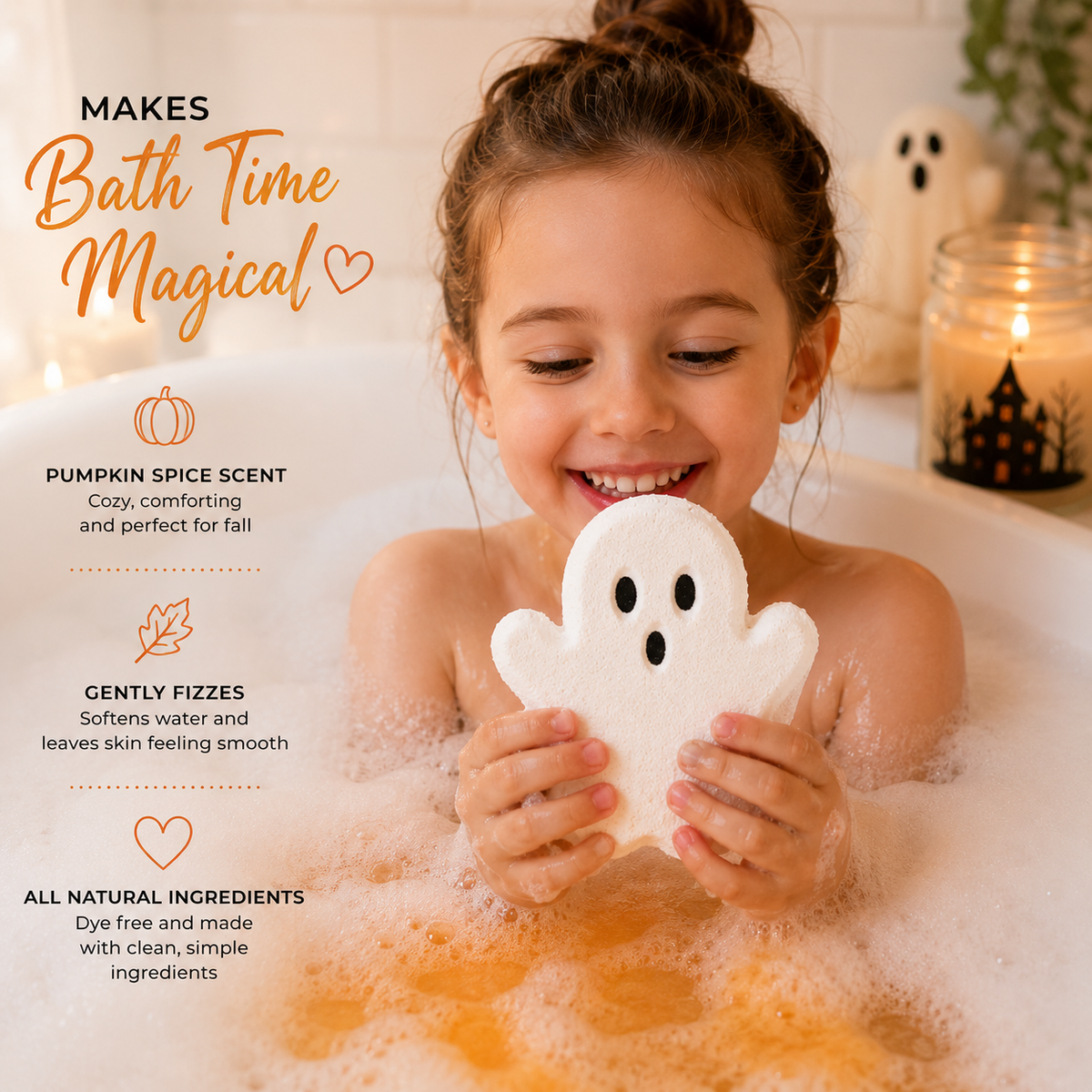 Halloween Ghost Bath Bomb