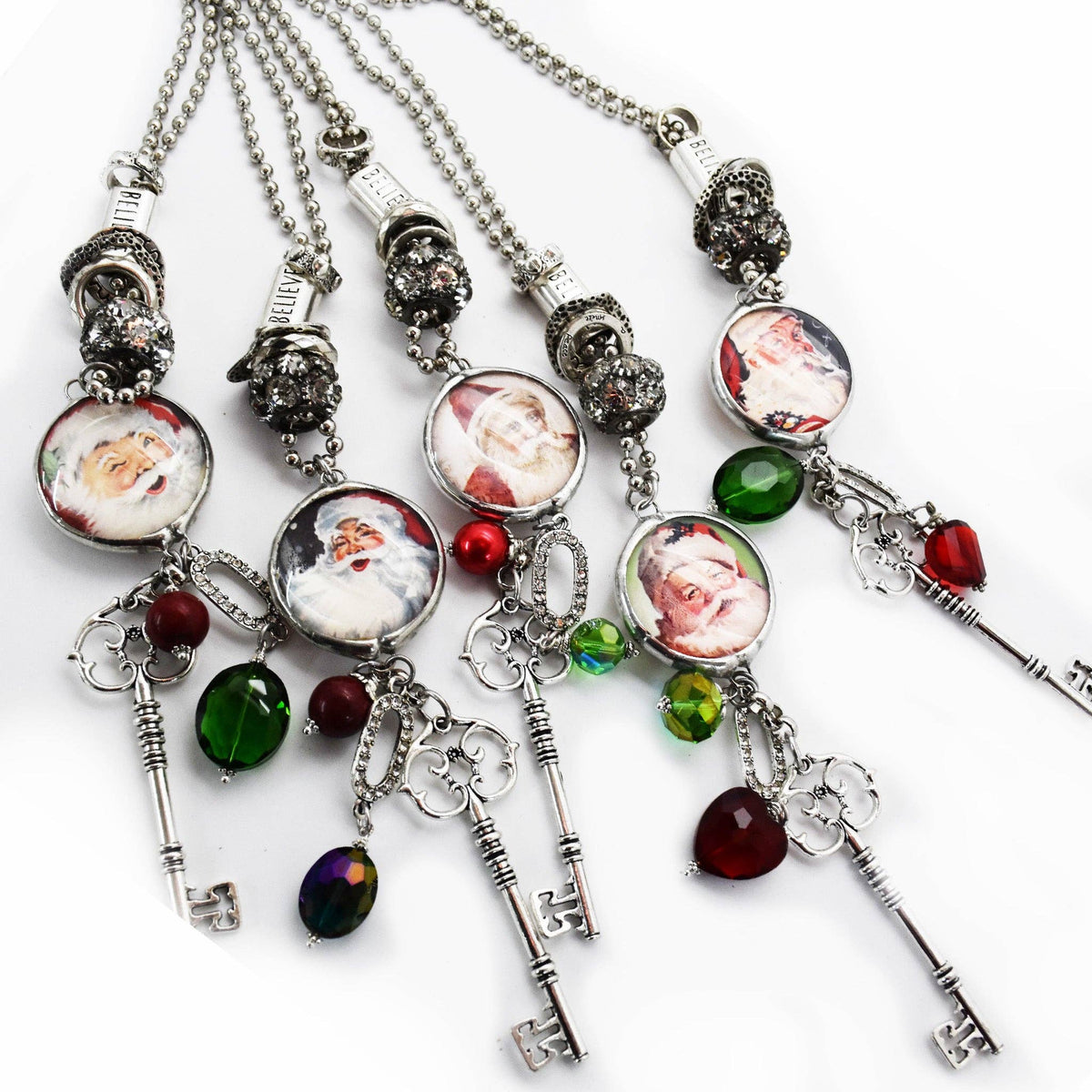 Santa Key Necklace