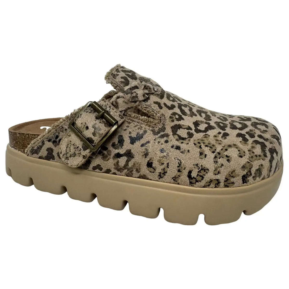 Calli Animal Taupe Leopard