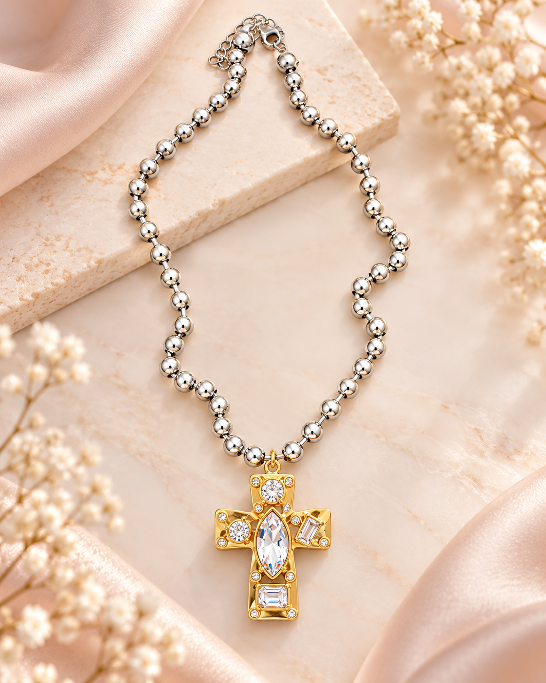 Rhinestrone Cross