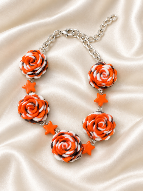 Felt Flower Nectlace