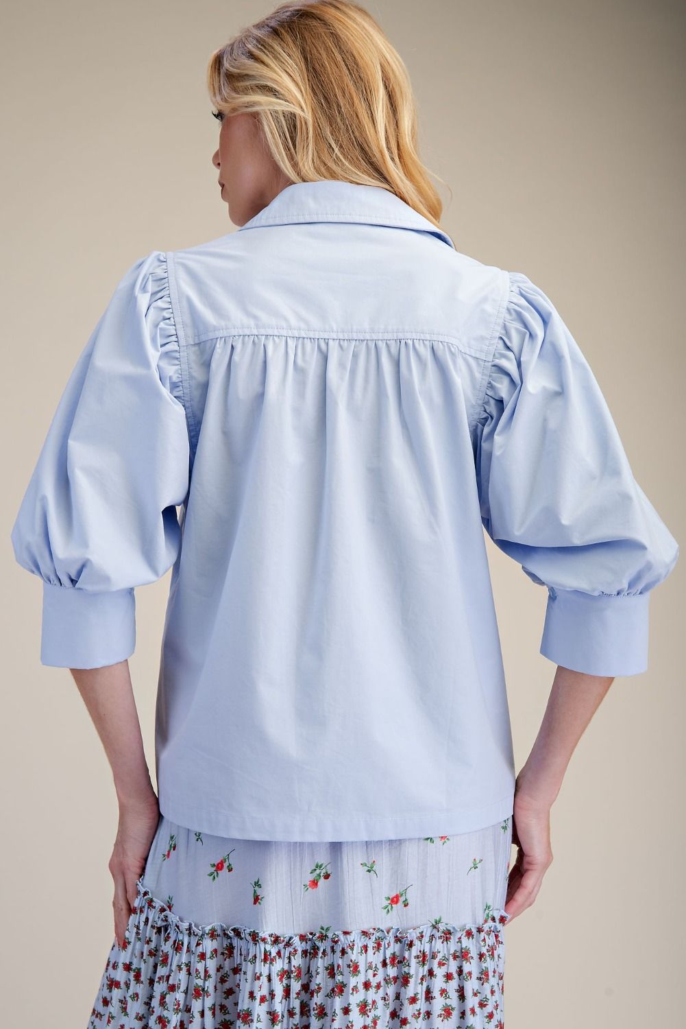 POPLIN SHIRT BLOUSES