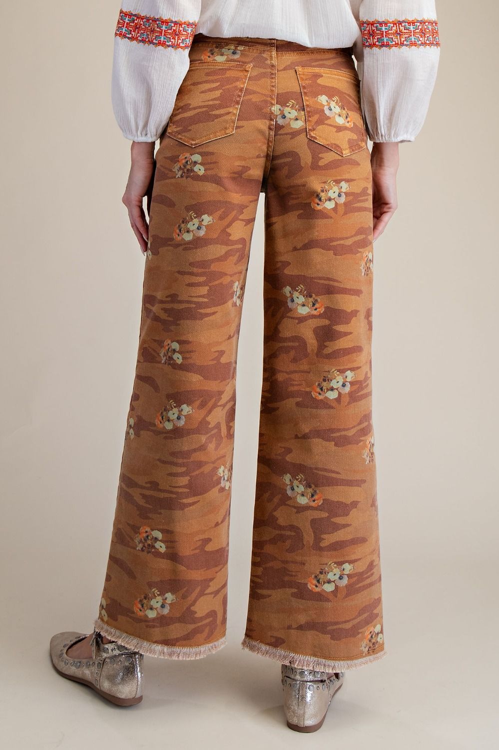 CAMO TWILL PANTS