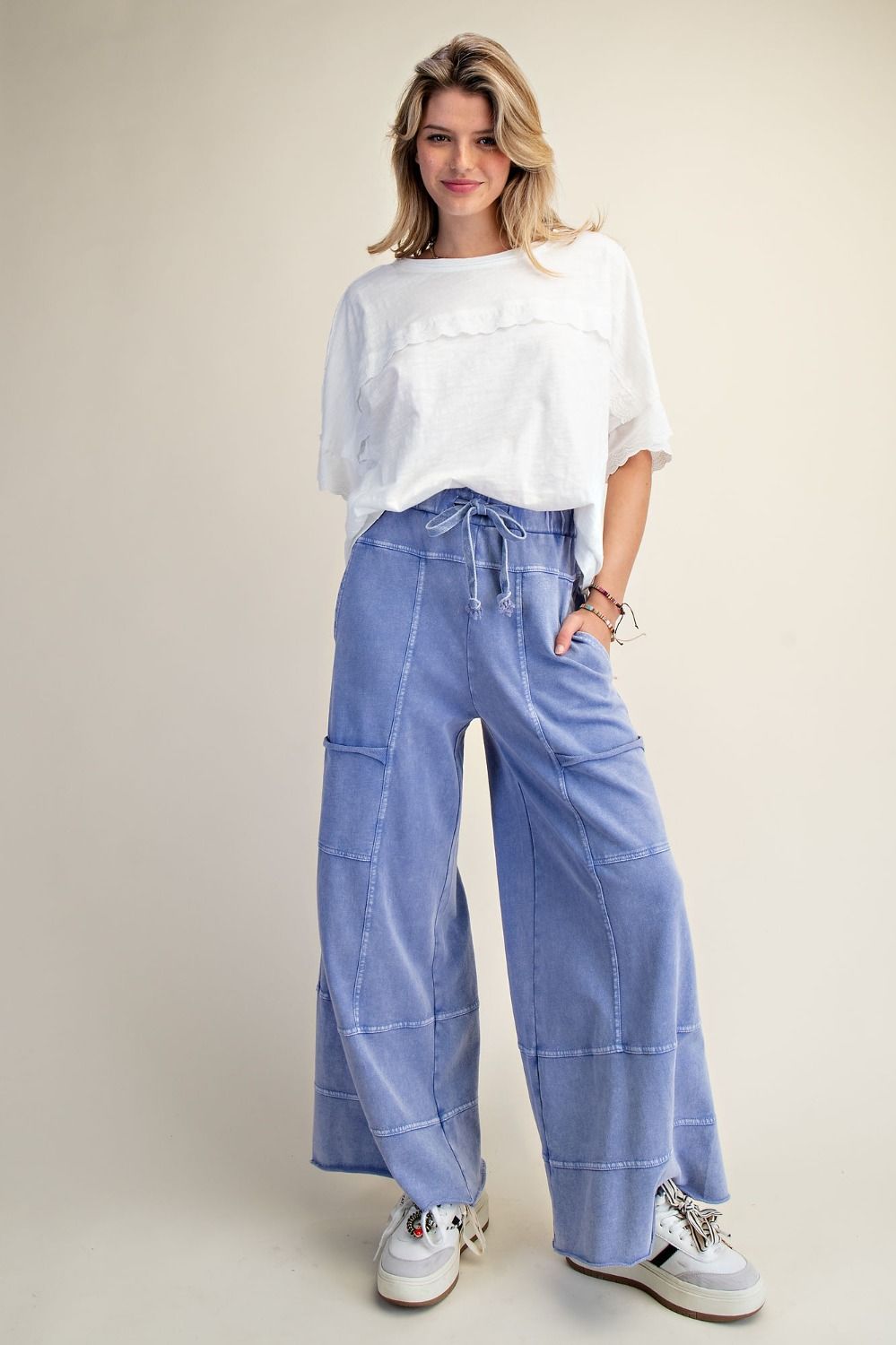 Easel Terry Cloth - Misty Blue