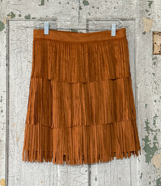 Fringe Lucky and Blessed Skirt