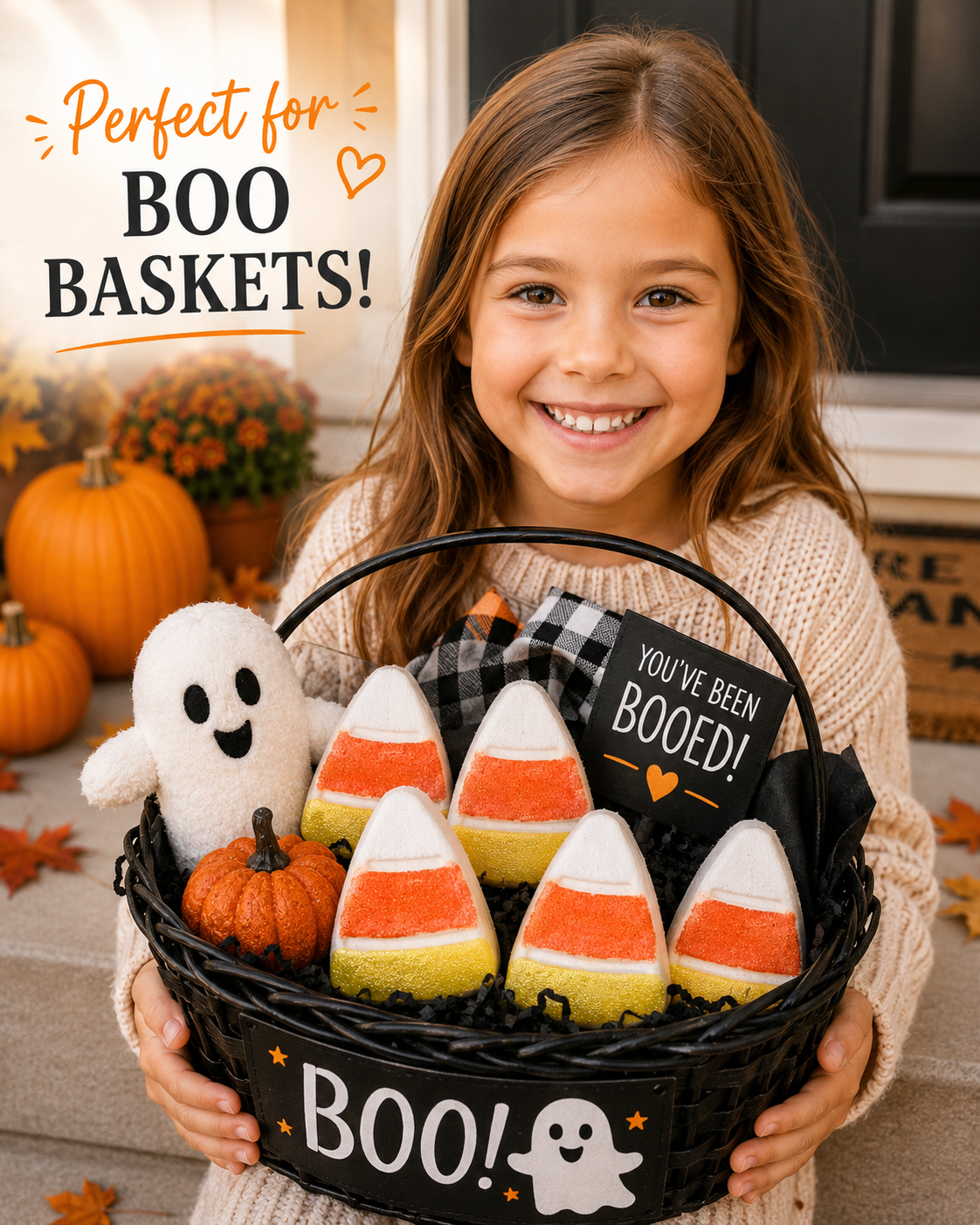 Candy Corn Bath Bombs