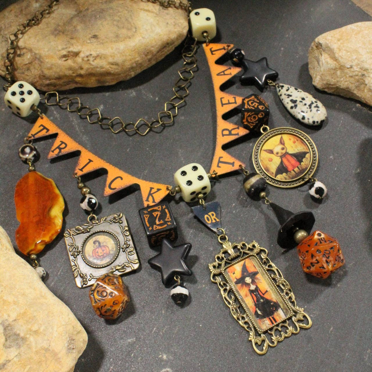 TRICK or TREAT Charm'd Necklace