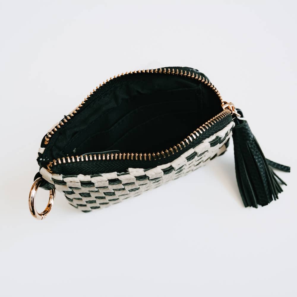 Paris Card Wallet: Pebble Brown