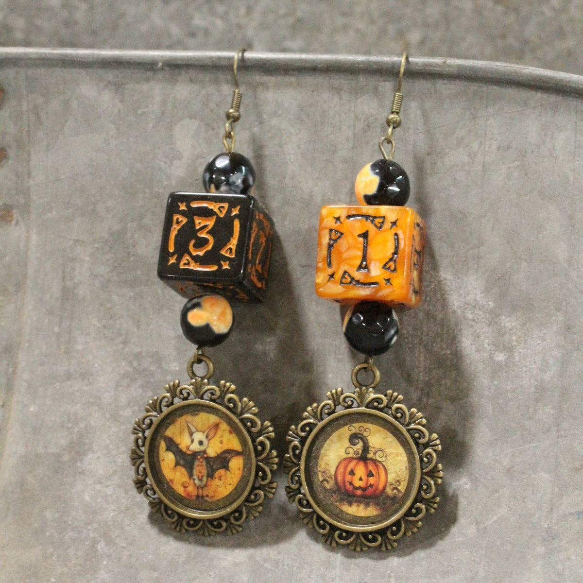 TRICK or TREAT Dangle Earrings