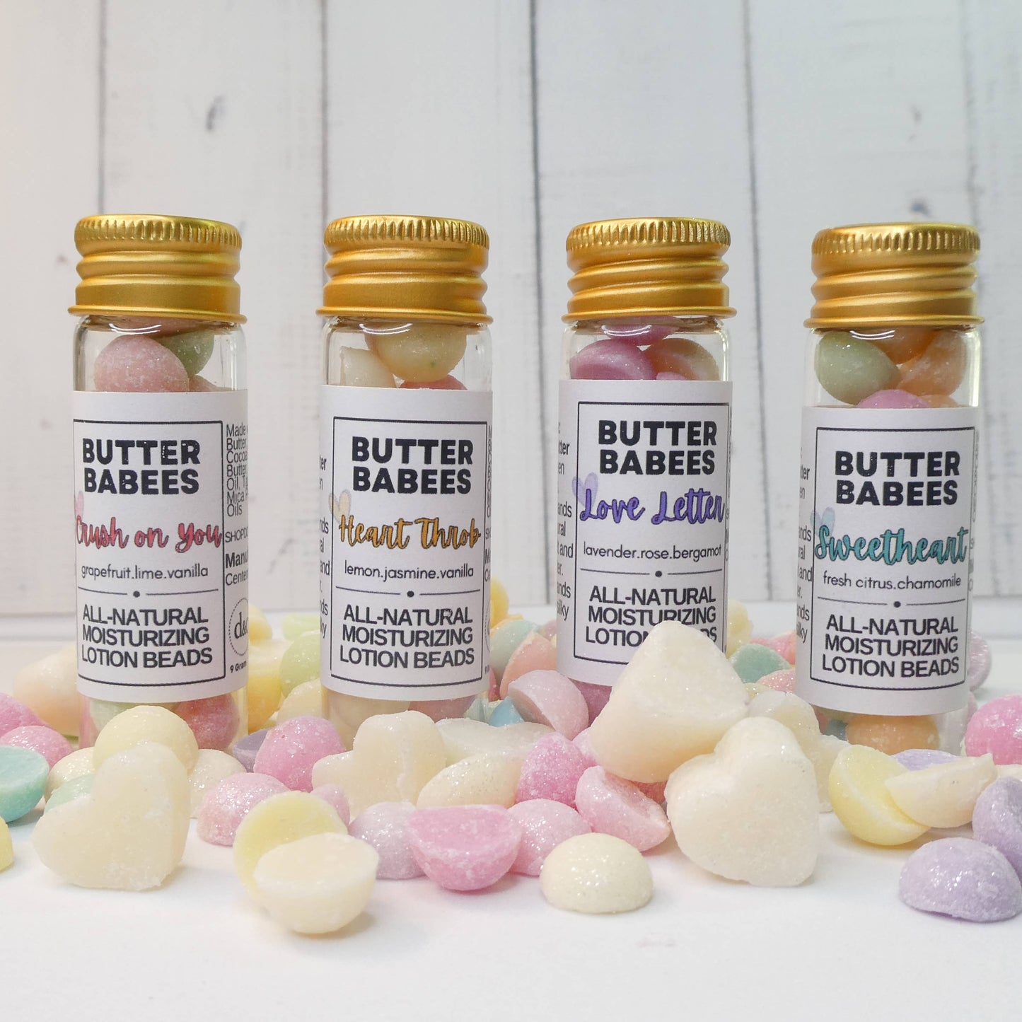🧡Crush on You- Natural Shea Lotion Beads (Butter Babees): 20gram