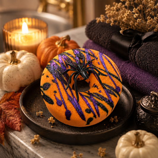 Spider Donut Bath Bomb