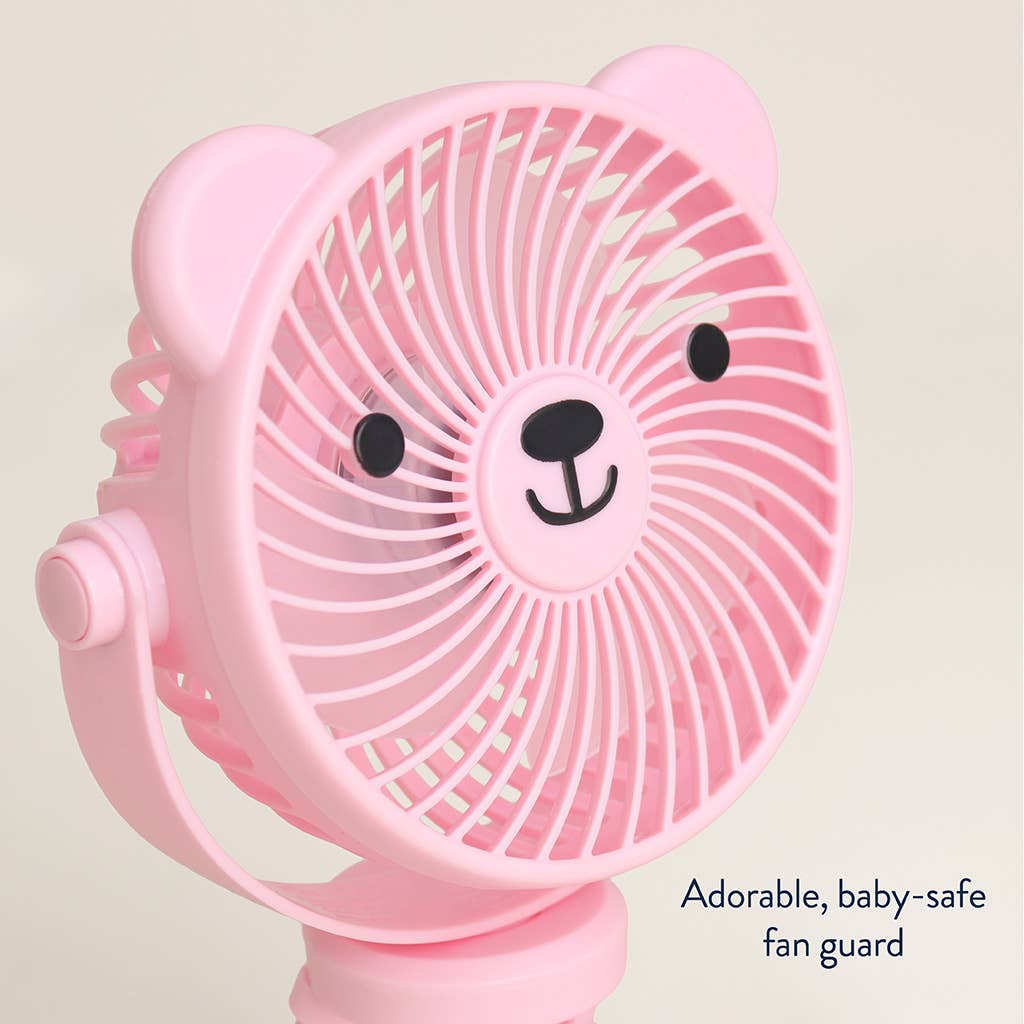 *NEW* Itzy Breeze 3-Speed Stroller Fan™: Pink