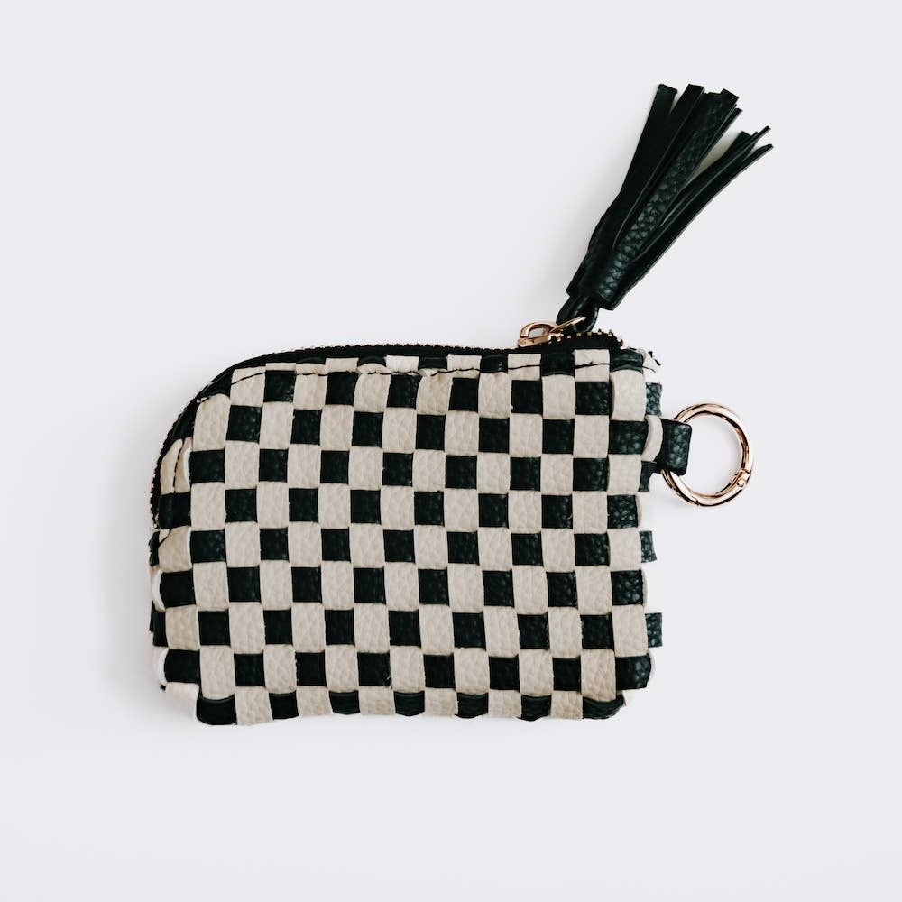 Paris Card Wallet: Pebble Brown