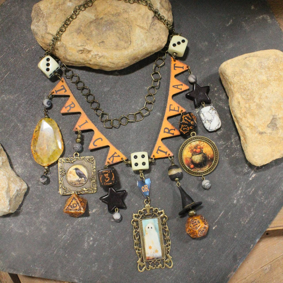 TRICK or TREAT Charm'd Necklace