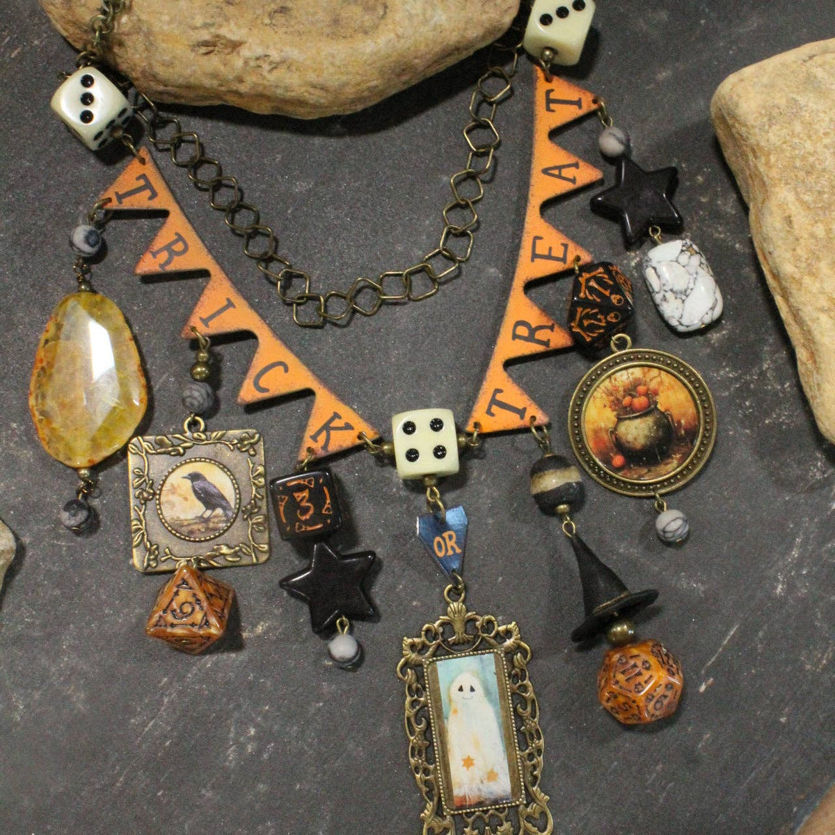 TRICK or TREAT Charm'd Necklace