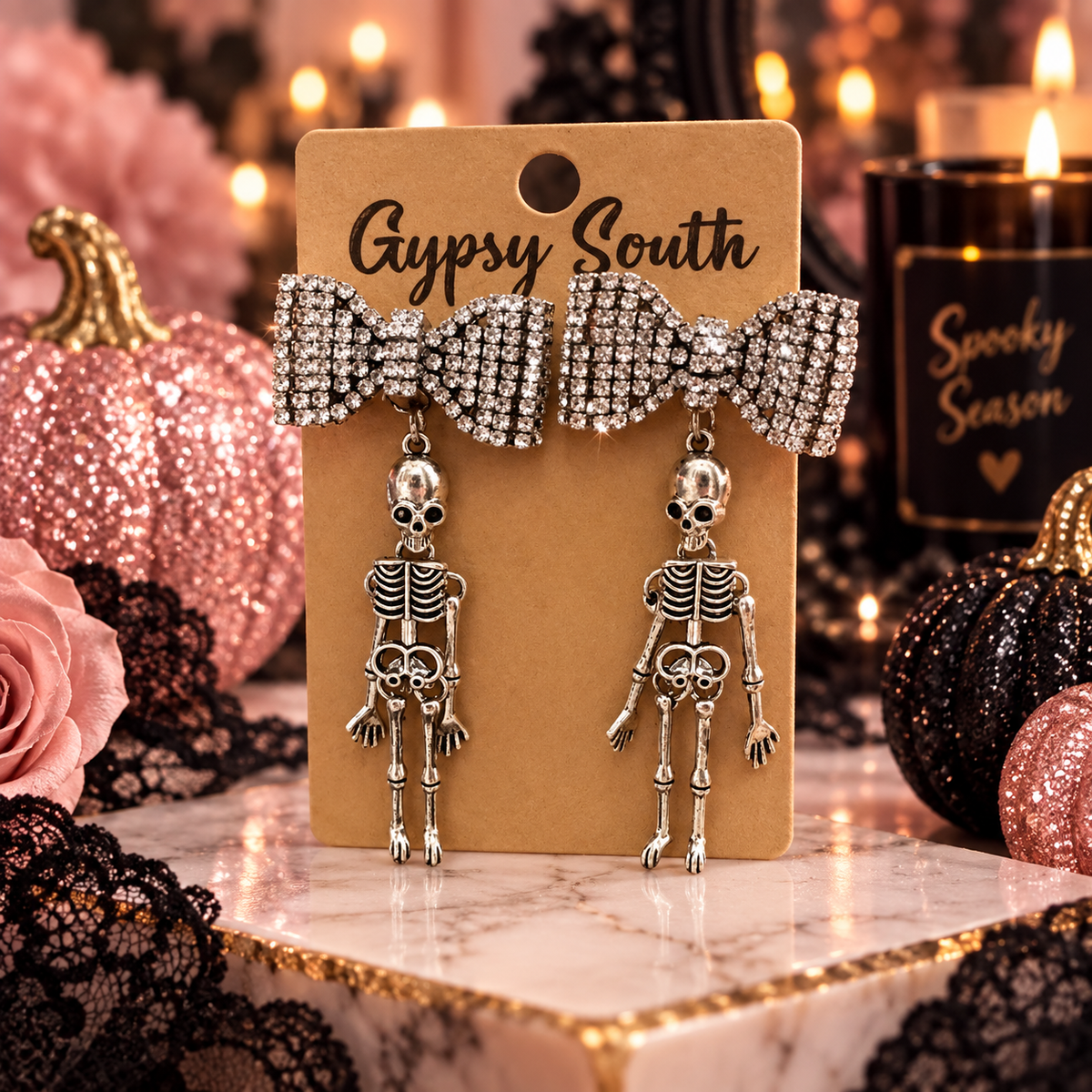 Rhinestone Skeleton