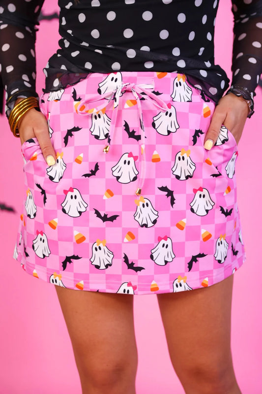 Checkered GiGi Ghost Skort