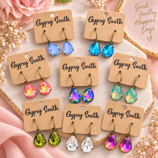 Crystal Teardrops