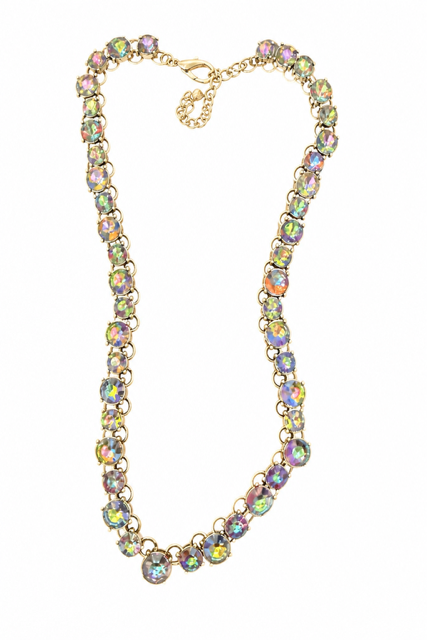 Long Crystal Necklace