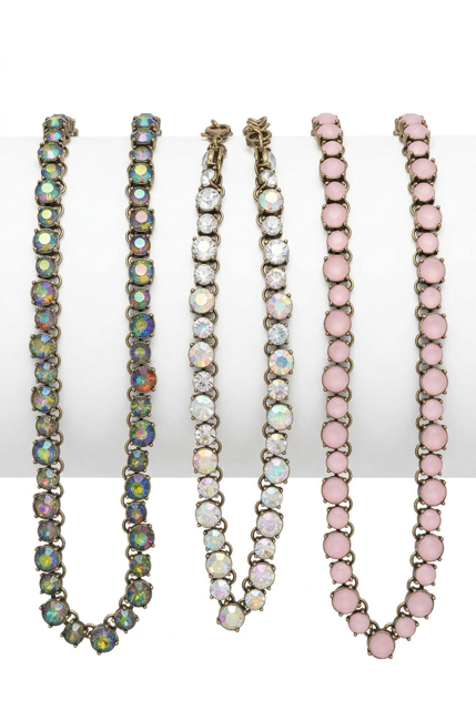 Long Crystal Necklace