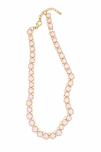 Long Crystal Necklace