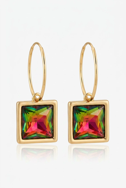 Chicklet Earrings