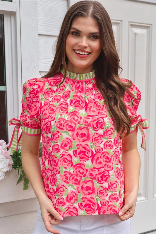Lana Top Sweet Roses