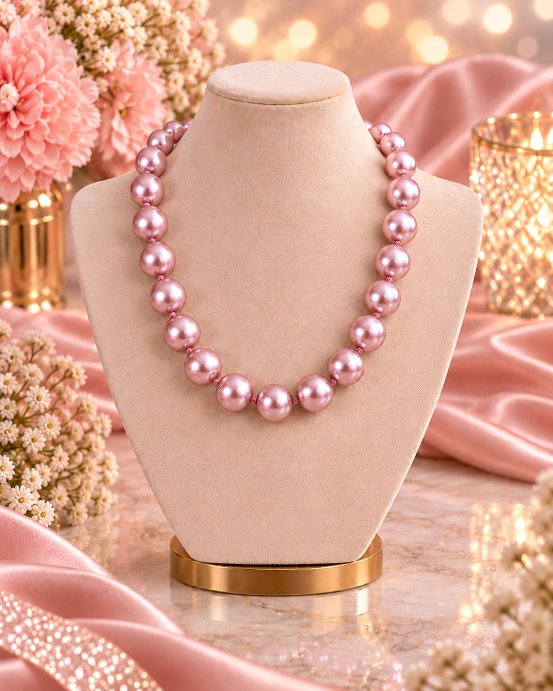 Large Pearl  Necklace