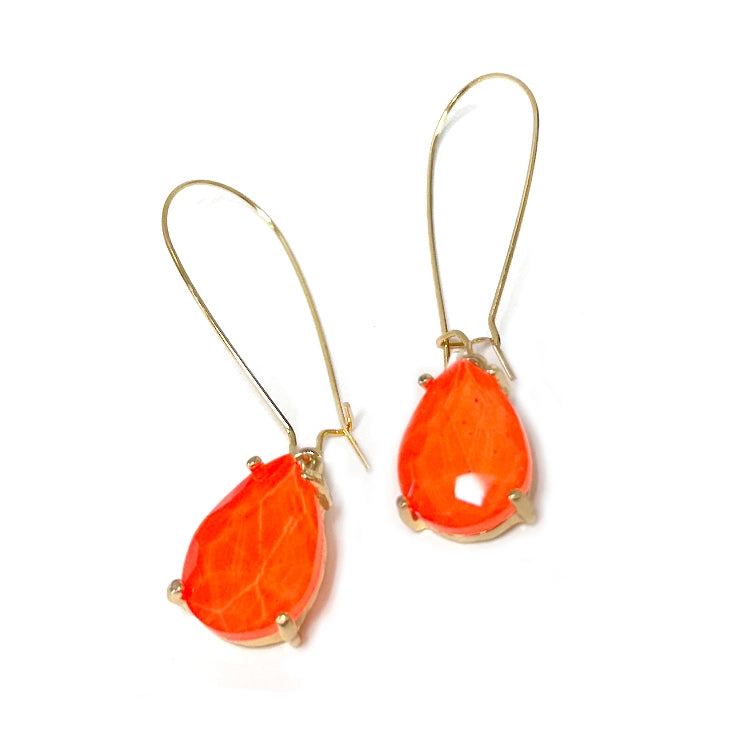 Cushion Teardrop Earring
