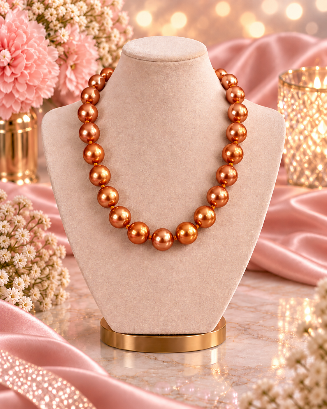 Large Pearl  Necklace