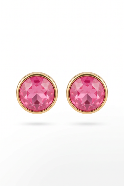 Crystal Round Stud