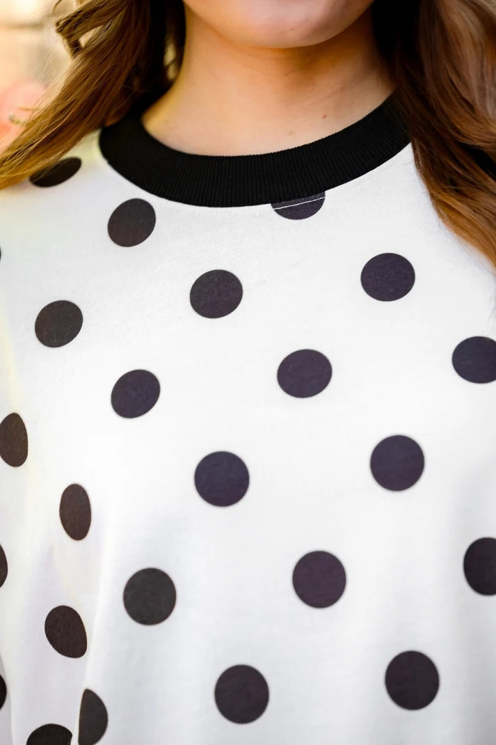Skort Set Black/White