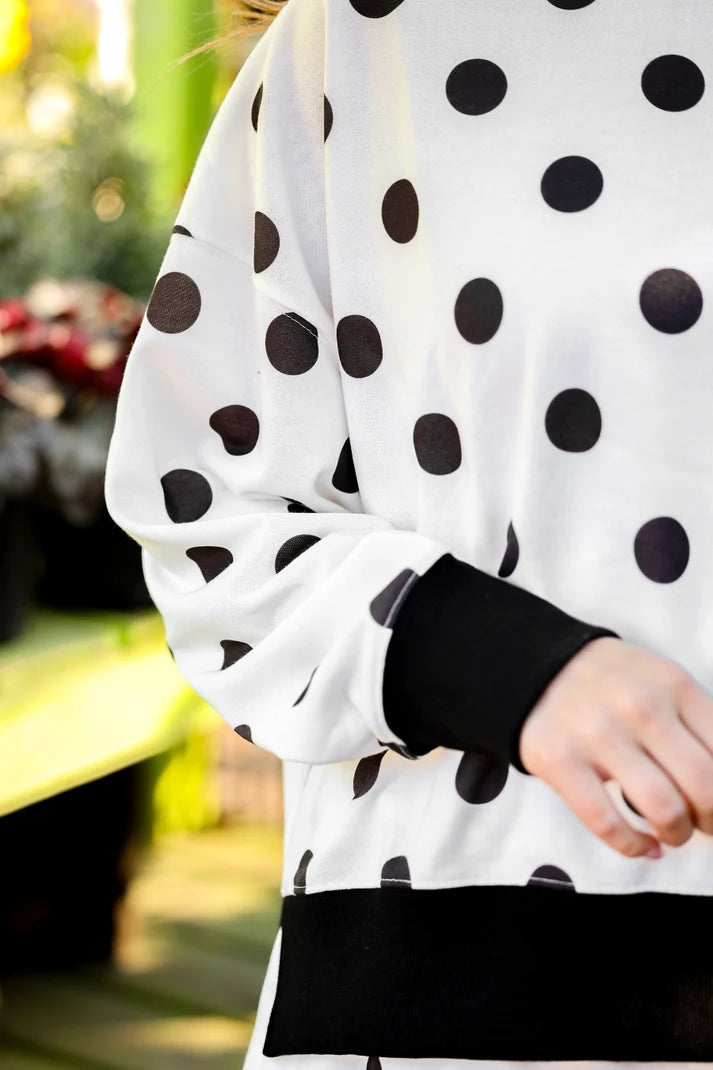 Skort Set Black/White