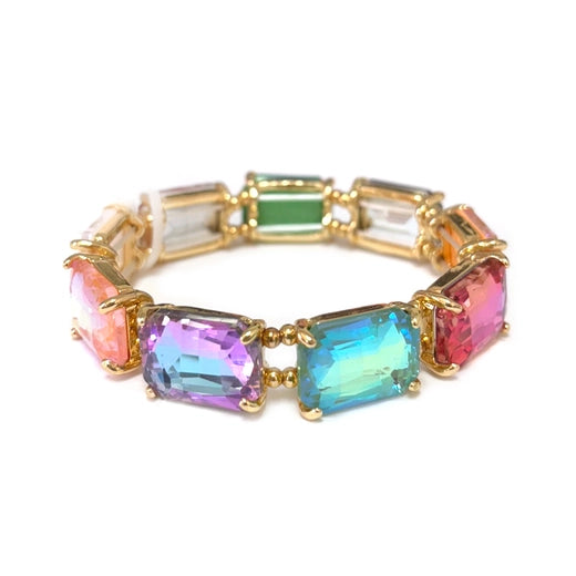 Rectangle Glass Bracelet