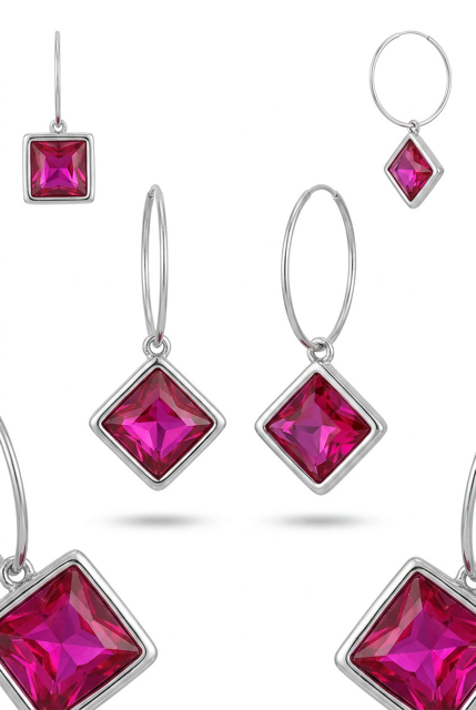 Chicklet Earrings
