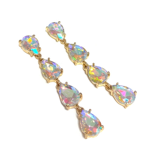 Glass Teardrop Dangle