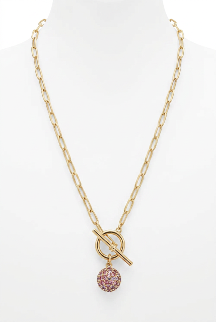 Toggle Ball Necklace