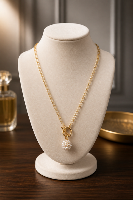 Toggle Ball Necklace