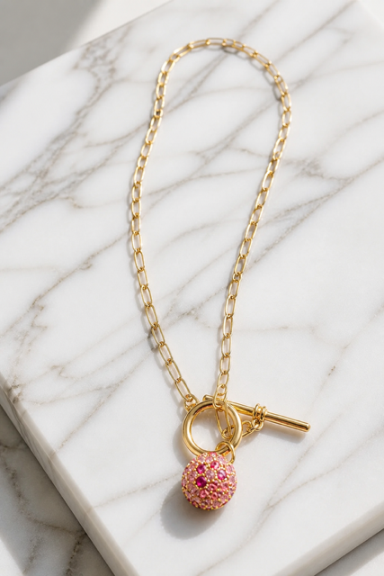 Toggle Ball Necklace