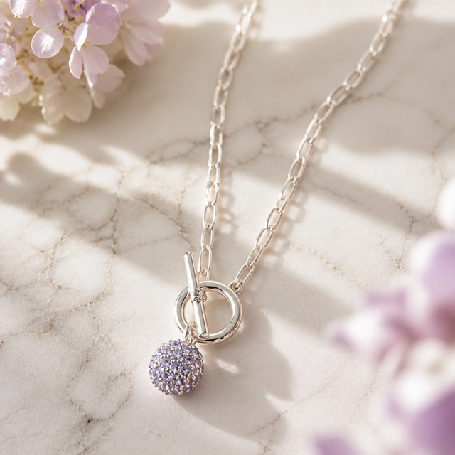 Toggle Ball Necklace