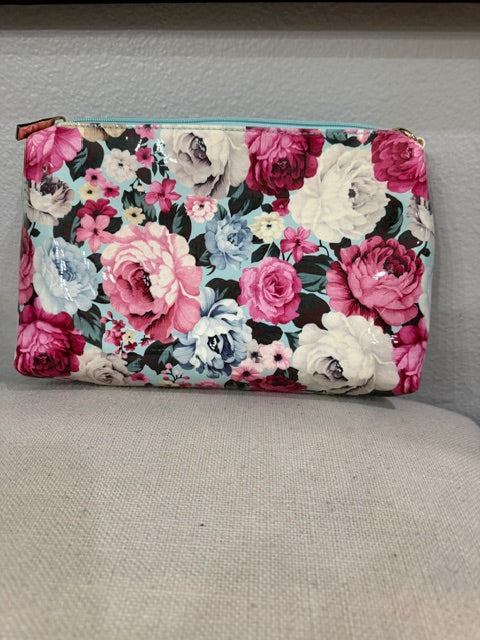 Le Miel Turquoise & Pink Floral 3-1 Bag