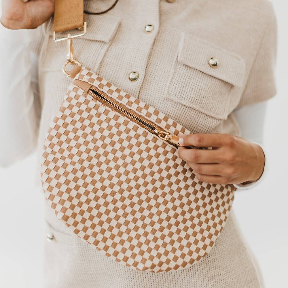 Westlyn Woven Bum Bag *NEW COLORS ADDED*: Metallic Navy