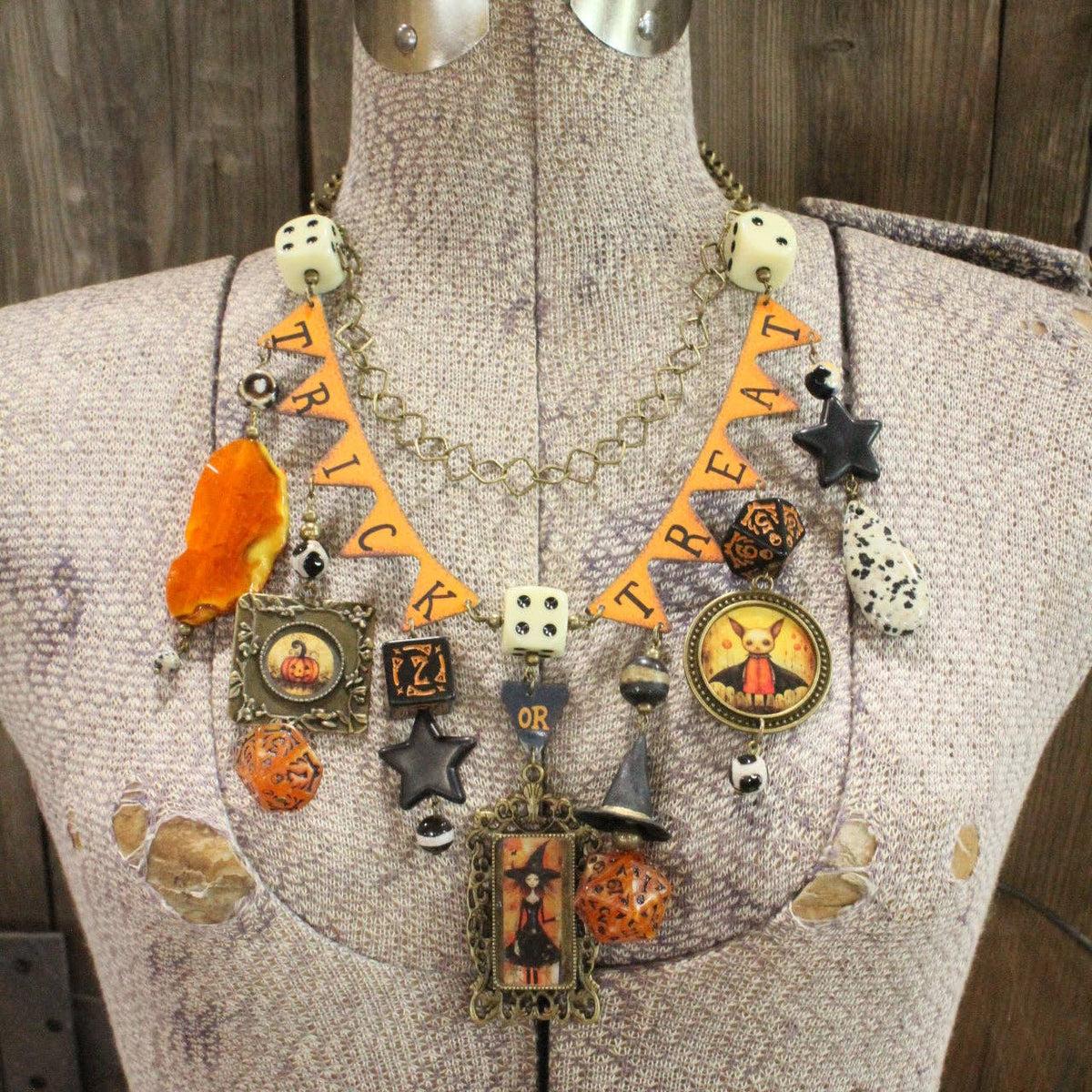 TRICK or TREAT Charm'd Necklace