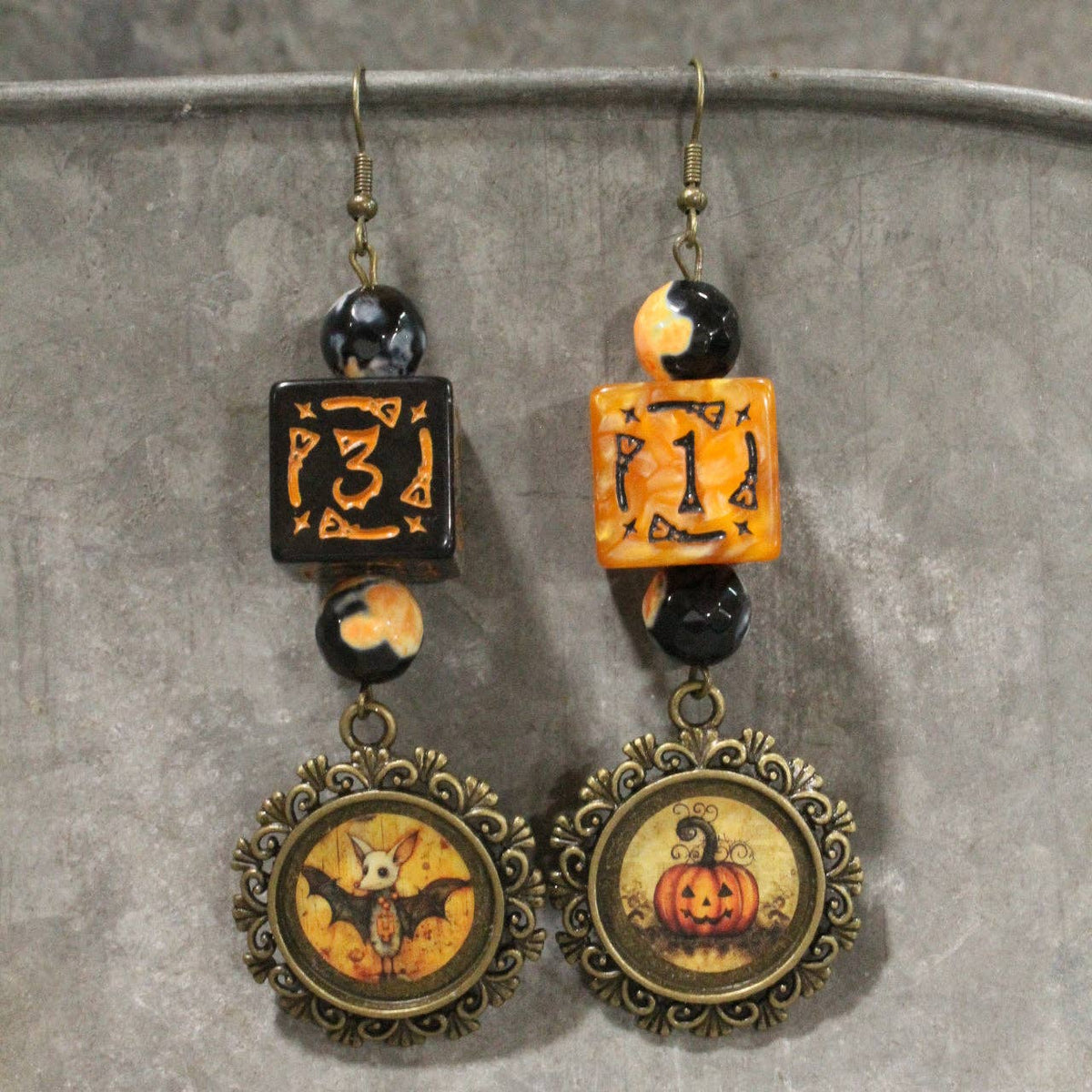 TRICK or TREAT Dangle Earrings