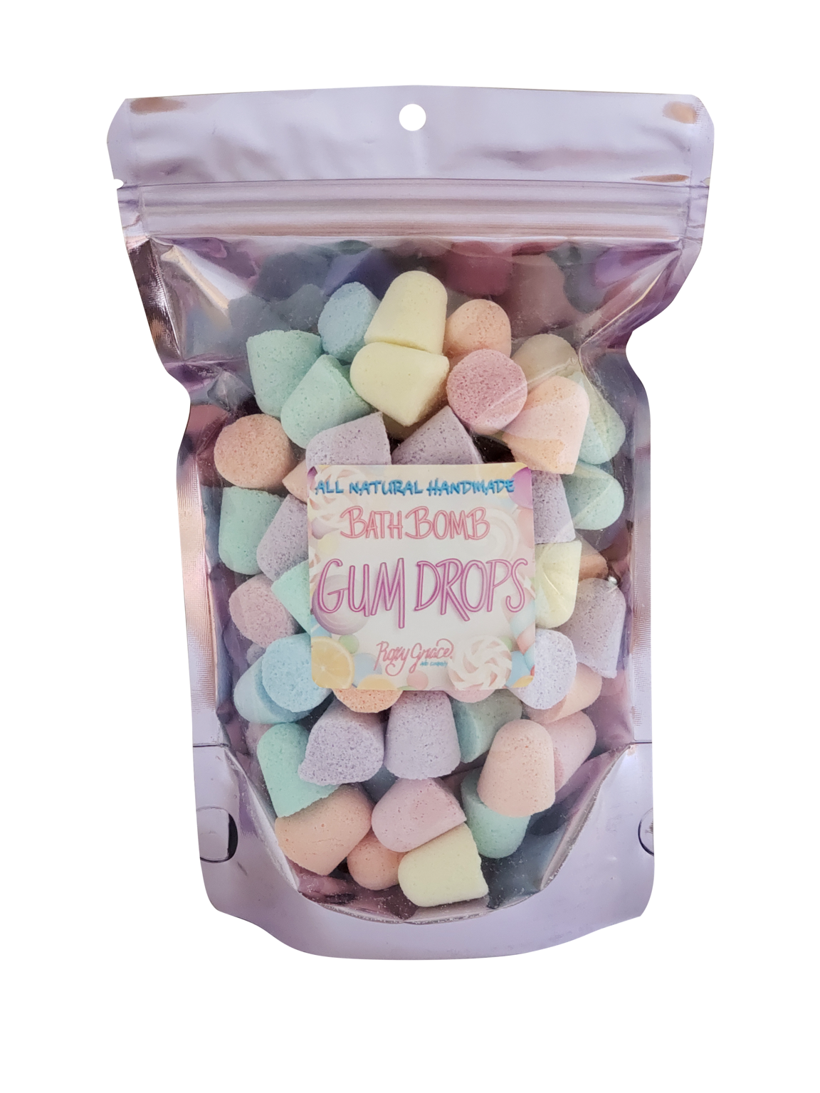 Bath Bomb Gumdrops – Dye Free