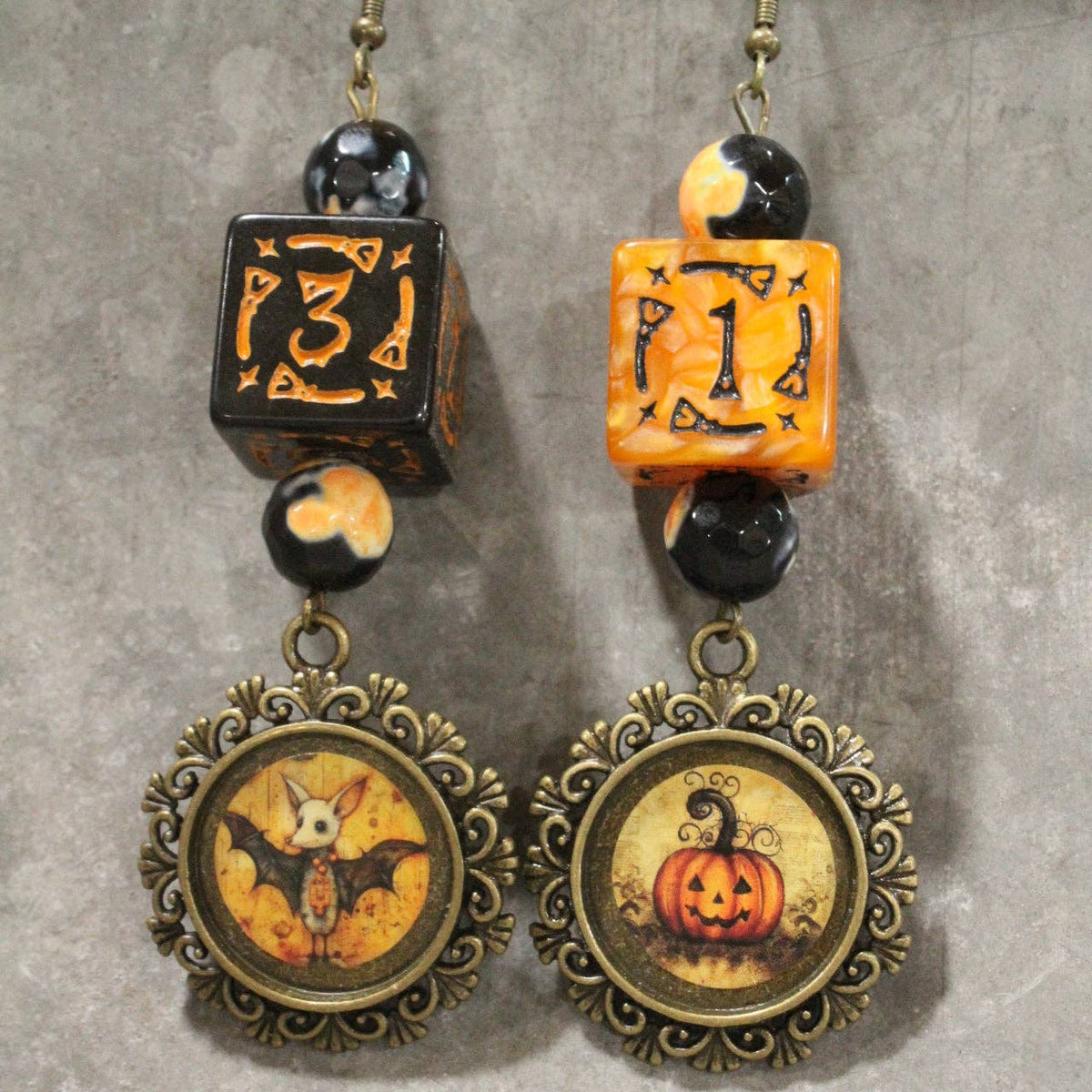 TRICK or TREAT Dangle Earrings