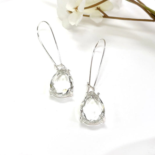 Cushion Small Teardrop Earring