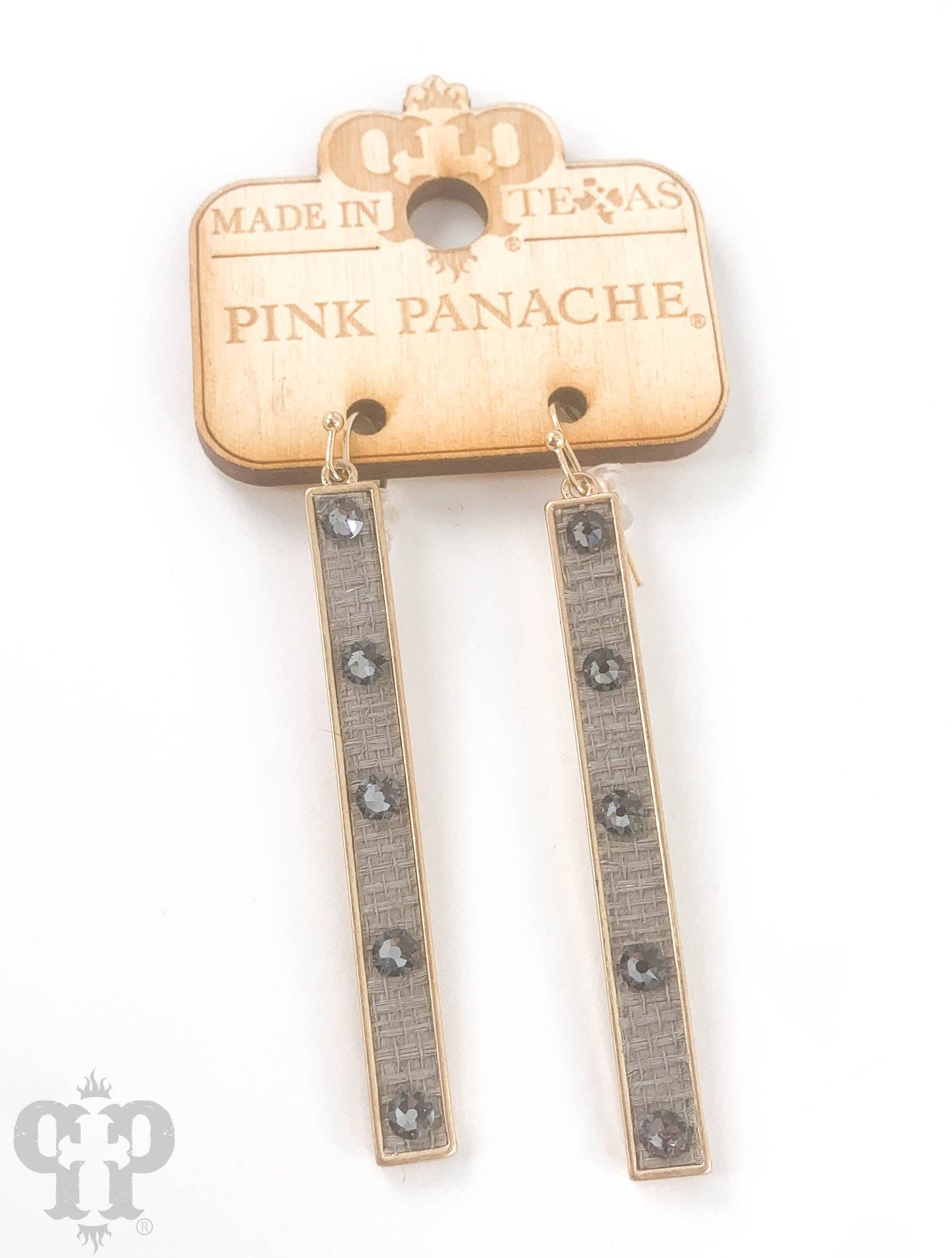 Austrian crystal bar earring: AB
