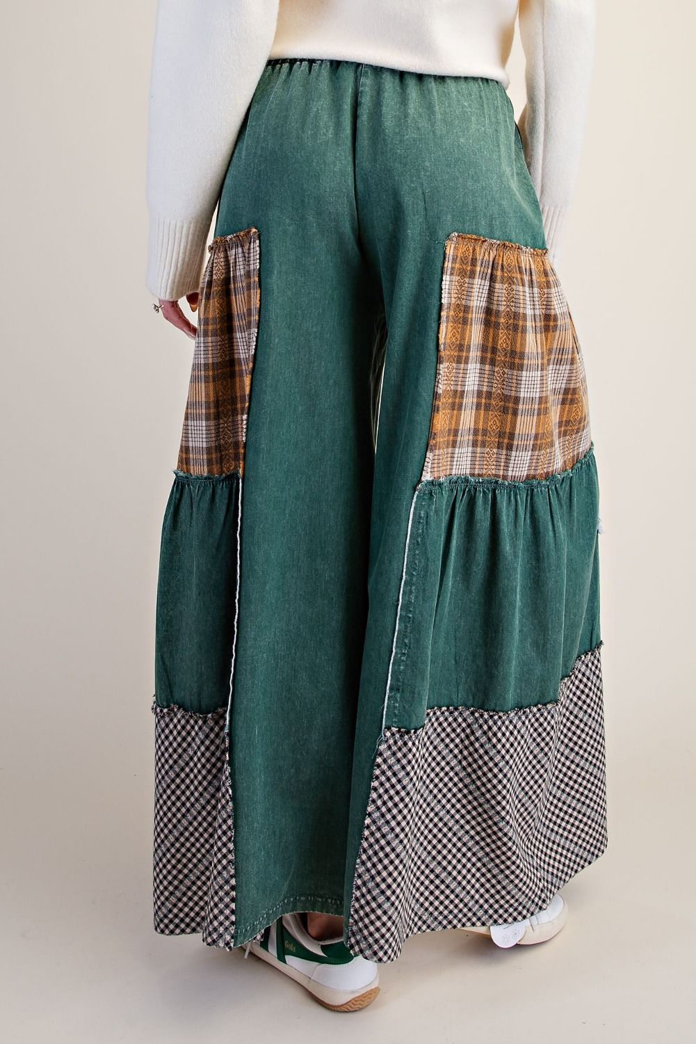 PRINT MIX PALAZZO PANTS